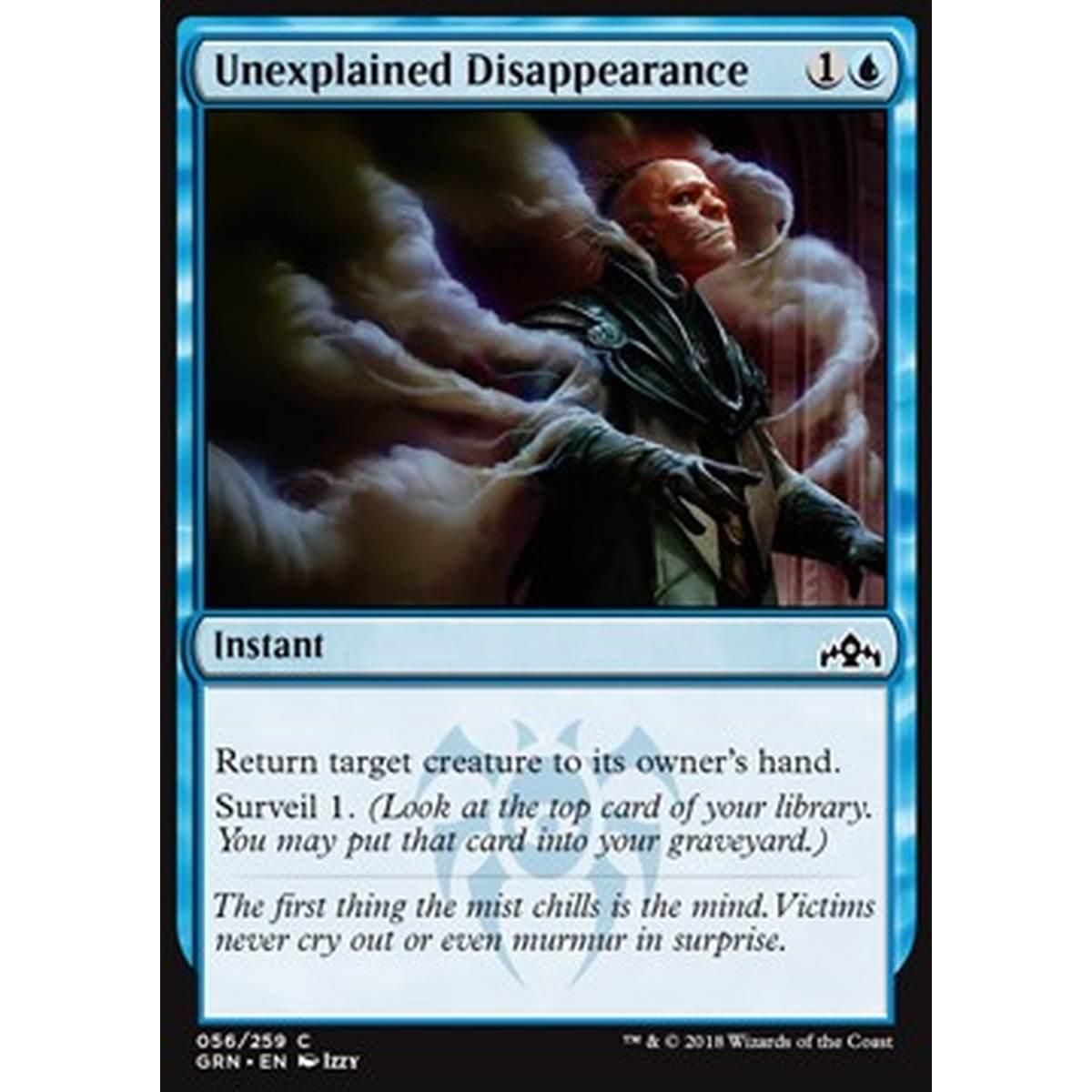Unexplained Disappearance - Sparizione Inspiegata - [GRN] [NM] [Foil]