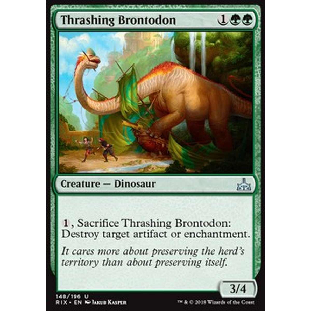 Thrashing Brontodon - Brontodonte Devastatore - [RIX] [NM]