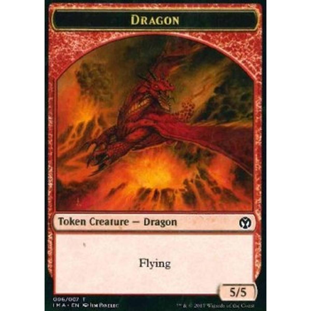 Dragon Token (Red 5/5) - Dragon Token (Red 5/5) - [IMA] [NM]