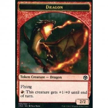 Dragon Token (Red 2/2) - Dragon Token (Red 2/2) - [IMA] [NM]