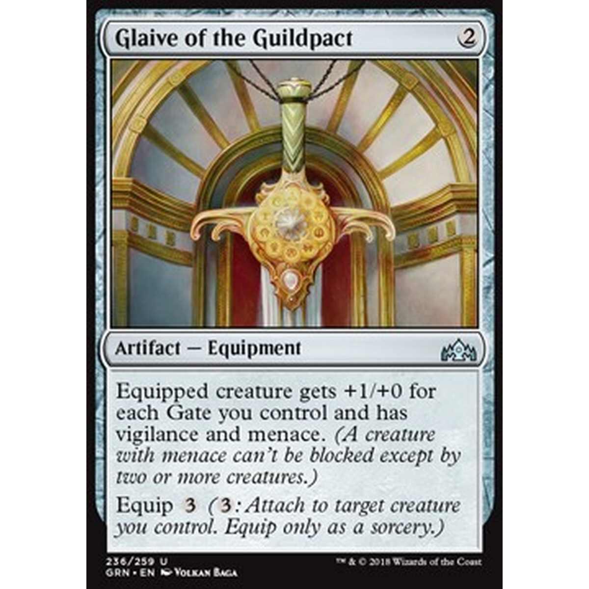 Glaive of the Guildpact - Falcione del Patto delle Gilde - [GRN] [NM]