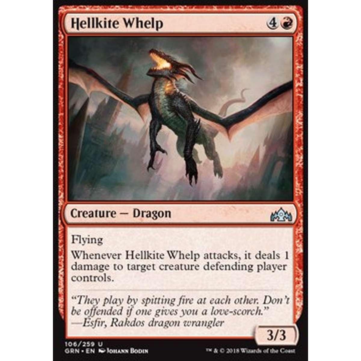 Hellkite Whelp - Piccolo di Nibbio Infernale - [GRN] [NM]