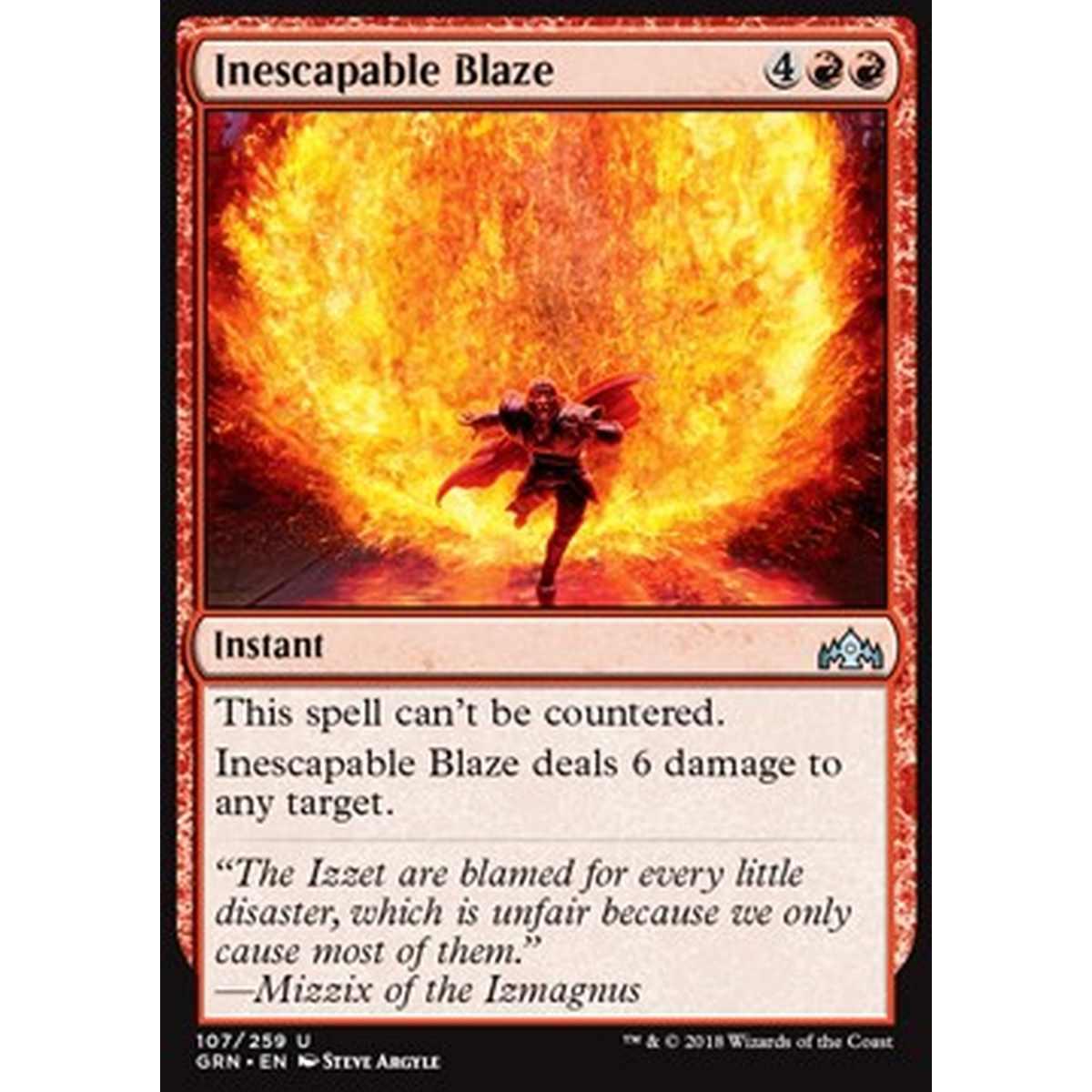 Inescapable Blaze - Fiammata Inevitabile - [GRN] [NM]