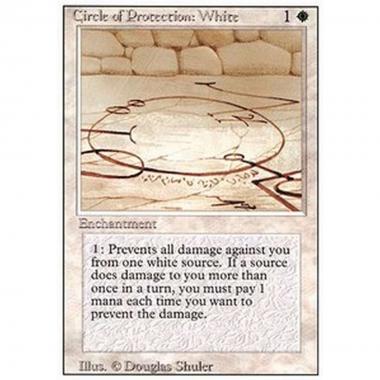 Circle of Protection: White - Circle of Protection: White - [3ED] [EX]
