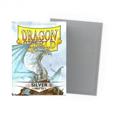 100 Buste Matte - Silver