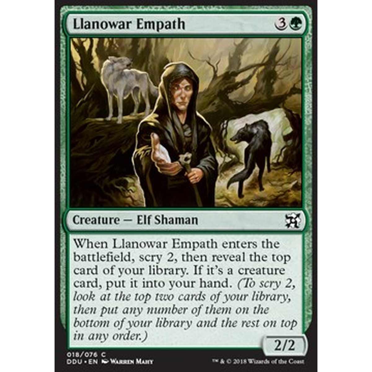 Llanowar Empath - Llanowar Empath - [DDU] [NM]
