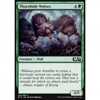 Thornhide Wolves - Lupi Pellerovo - [M19] [NM] [Foil]