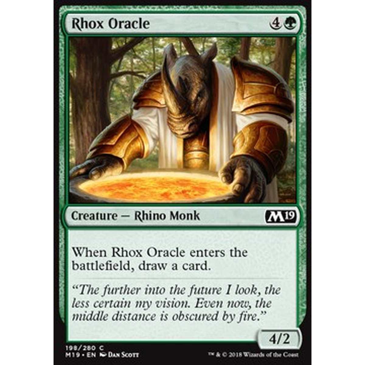 Rhox Oracle - Oracolo Rhox - [M19] [NM] [Foil]