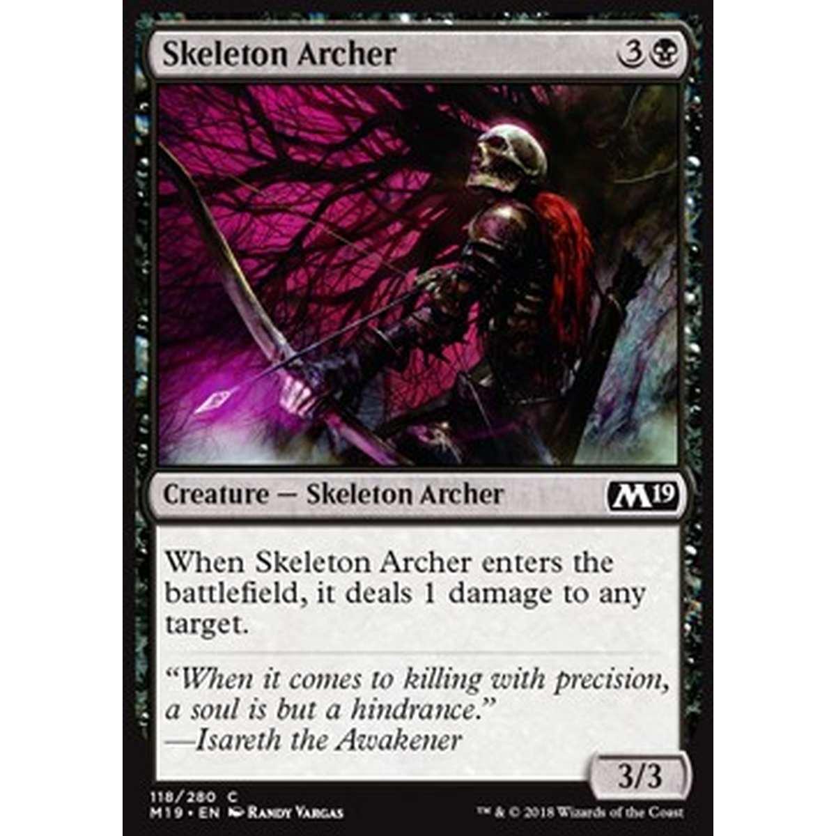 Skeleton Archer - Arciere Scheletrico - [M19] [NM] [Foil]