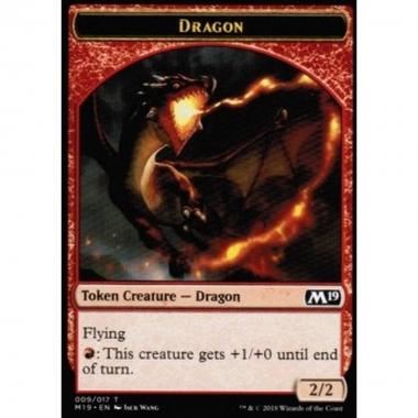 Dragon Token (Red 2/2) - Dragon Token (Red 2/2) - [M19] [NM]