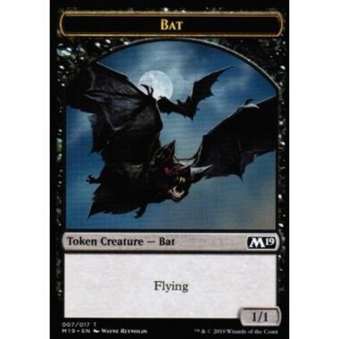 Bat Token (Black 1/1) - Bat Token (Black 1/1) - [M19] [NM]