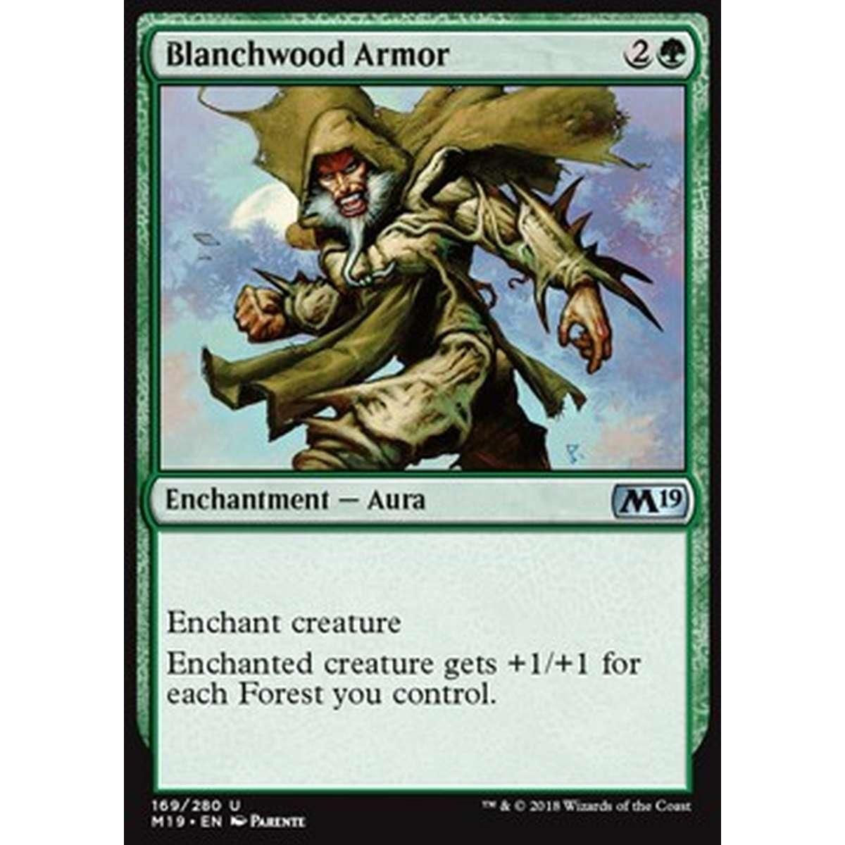 Blanchwood Armor - Armatura di Boscopallido - [M19] [NM]
