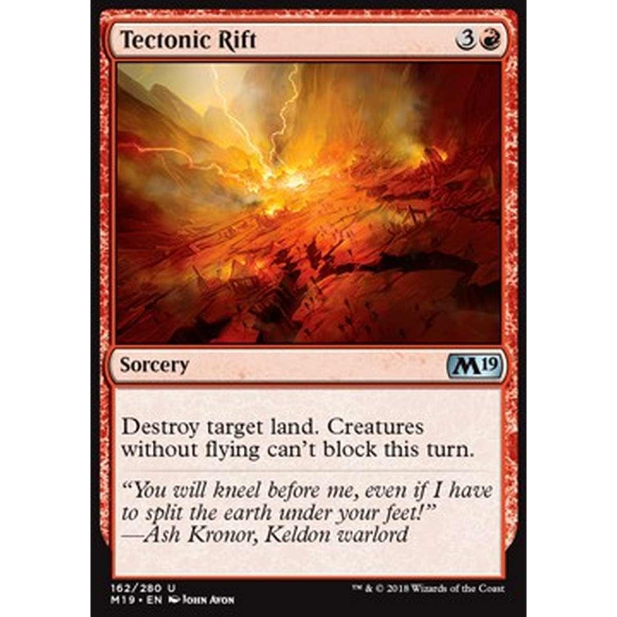 Tectonic Rift - Fossa Tettonica - [M19] [NM]