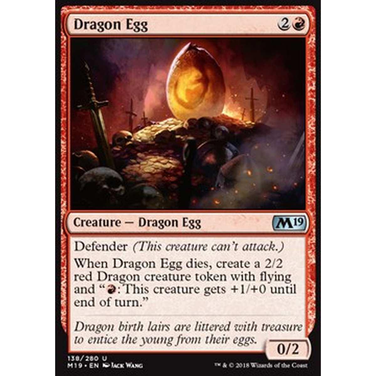 Dragon Egg - Uovo di Drago - [M19] [NM]