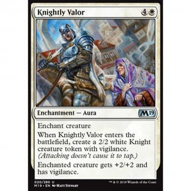 Knightly Valor - Valore Cavalleresco - [M19] [NM]