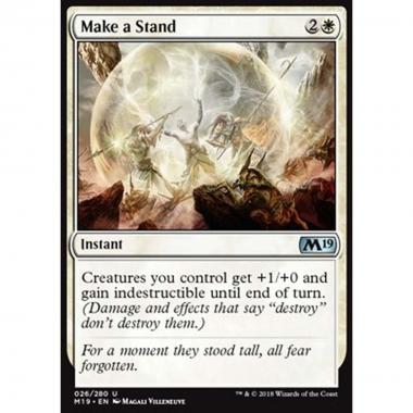 Make a Stand - Opporre Resistenza - [M19] [NM]