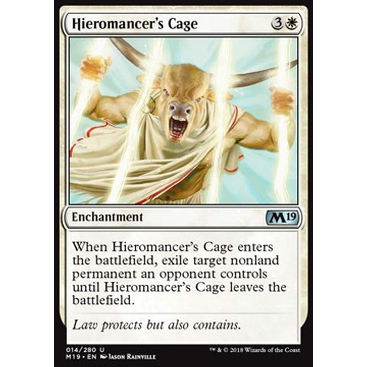 Hieromancer's Cage - Gabbia dello Ieromante - [M19] [NM]