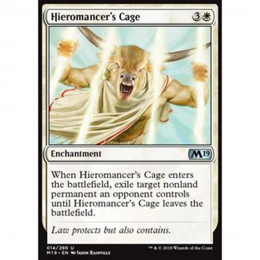 Hieromancer's Cage - Gabbia dello Ieromante - [M19] [NM]