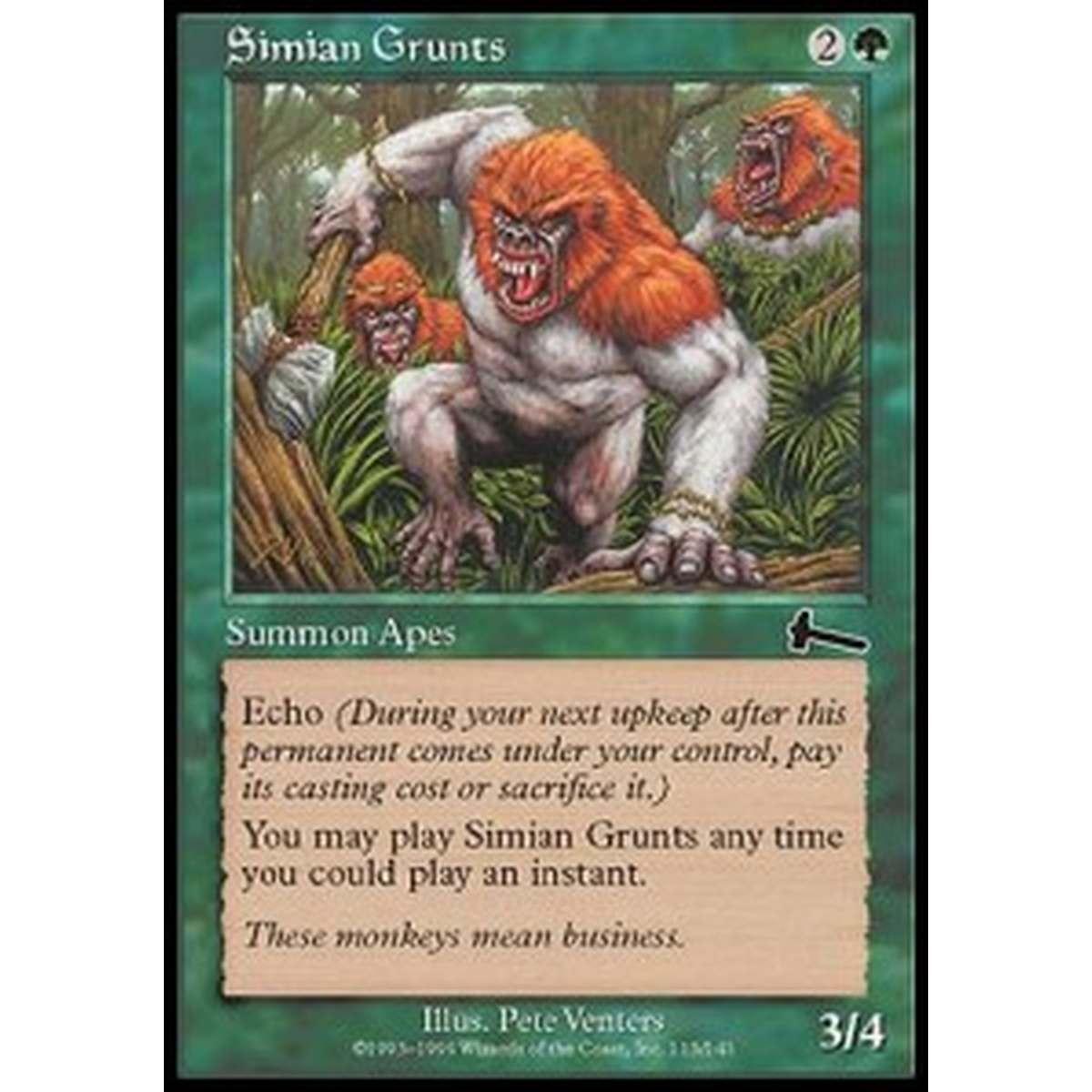Simian Grunts - Energumeni di Simia - [ULG] [EX]
