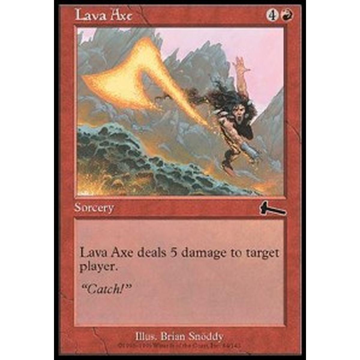 Lava Axe - Ascia di Lava - [ULG] [EX]