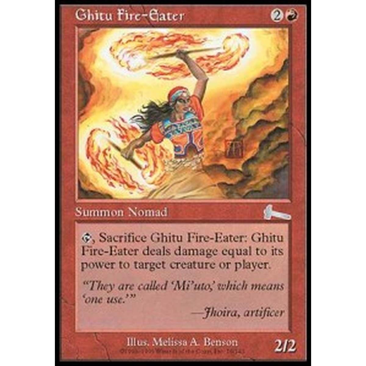 Ghitu Fire-Eater - Mangiafuoco Ghitu - [ULG] [EX]
