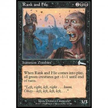 Rank and File - Grado e Matricola - [ULG] [EX]