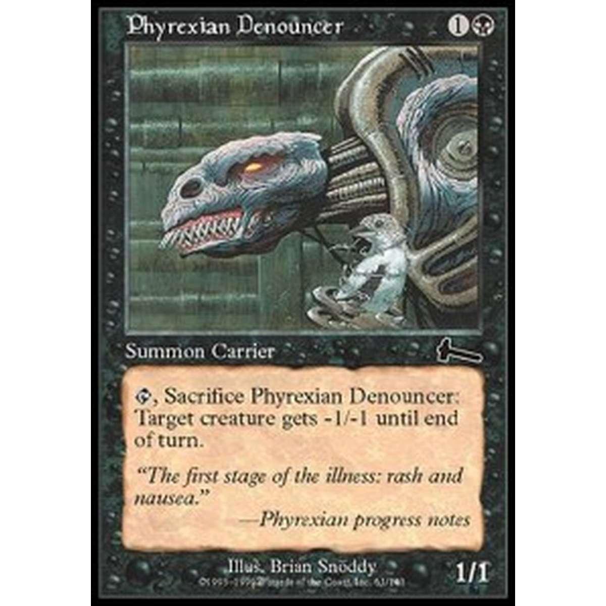 Phyrexian Denouncer - Delatore di Phyrexia - [ULG] [EX]