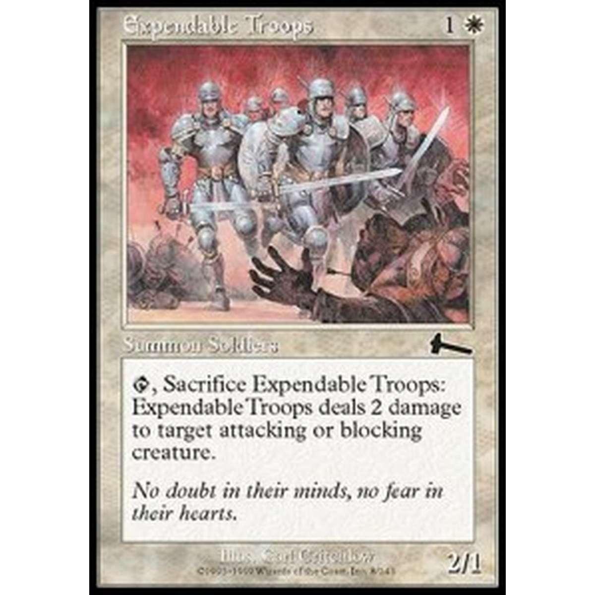 Expendable Troops - Truppe Sacrificabili - [ULG] [EX]