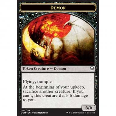 Demon Token (Black 6/6) - Demon Token (Black 6/6) - [DOM] [NM]