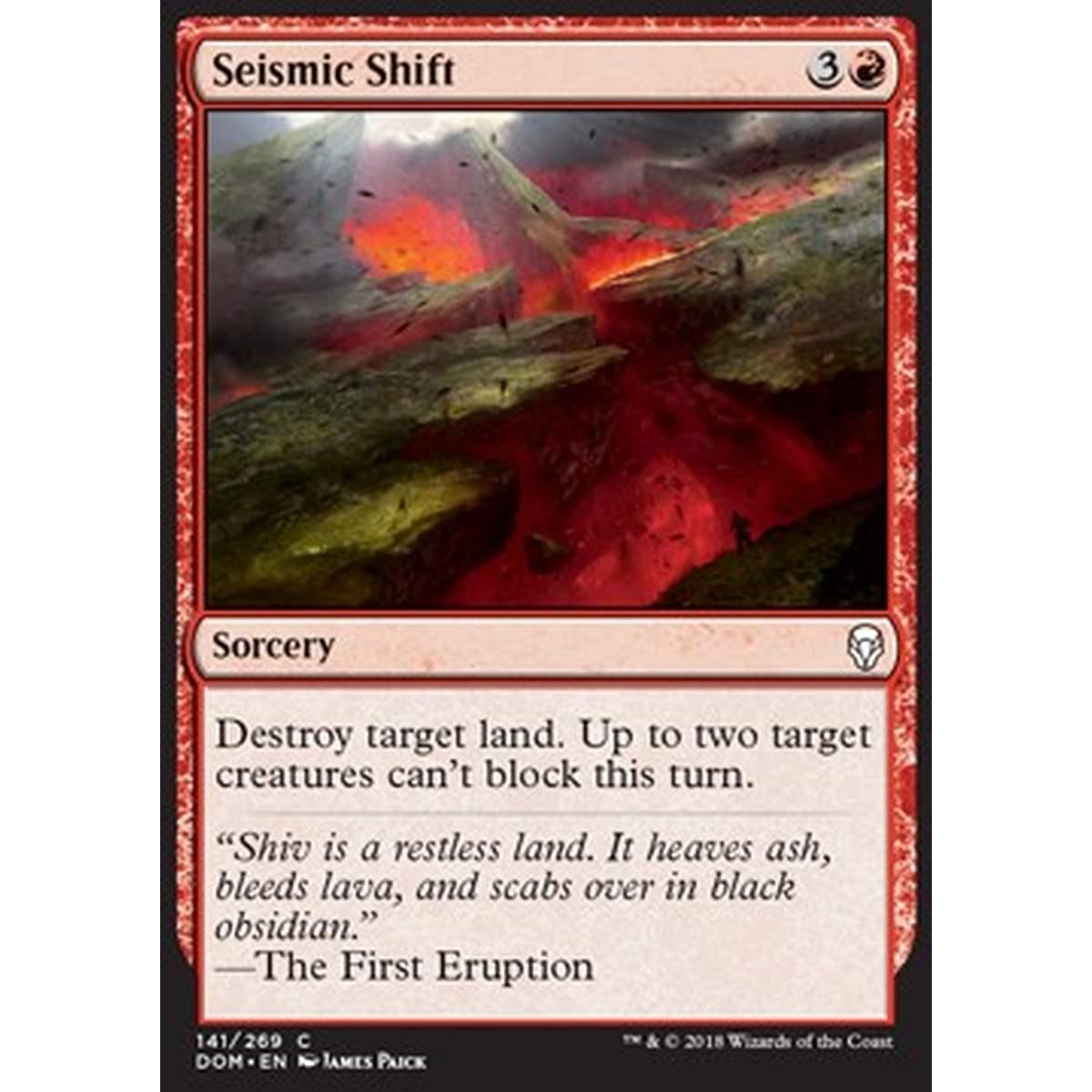 Seismic Shift - Dislocamento Sismico - [DOM] [NM] [Foil]