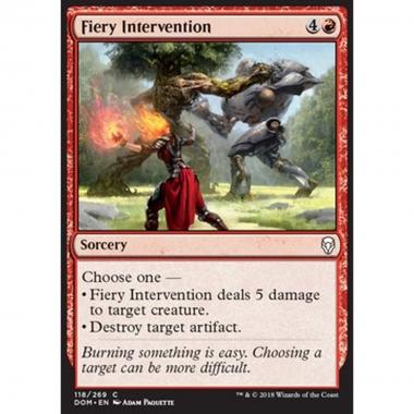 Fiery Intervention - Intervento Fiammante - [DOM] [NM] [Foil]