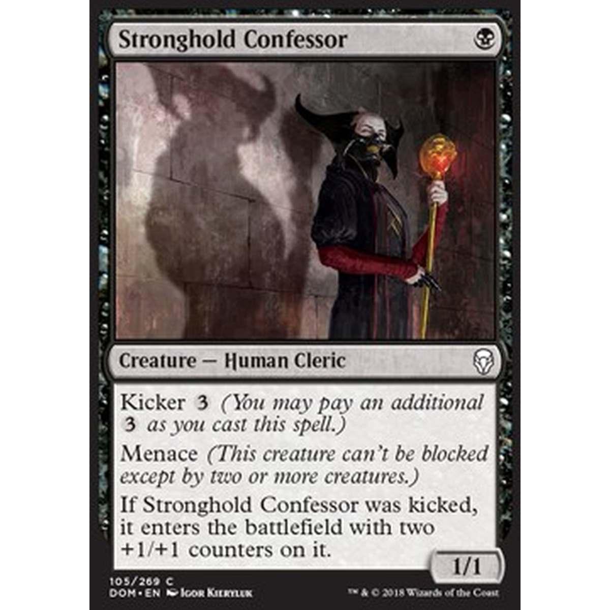 Stronghold Confessor - Confessore della Fortezza - [DOM] [NM] [Foil]