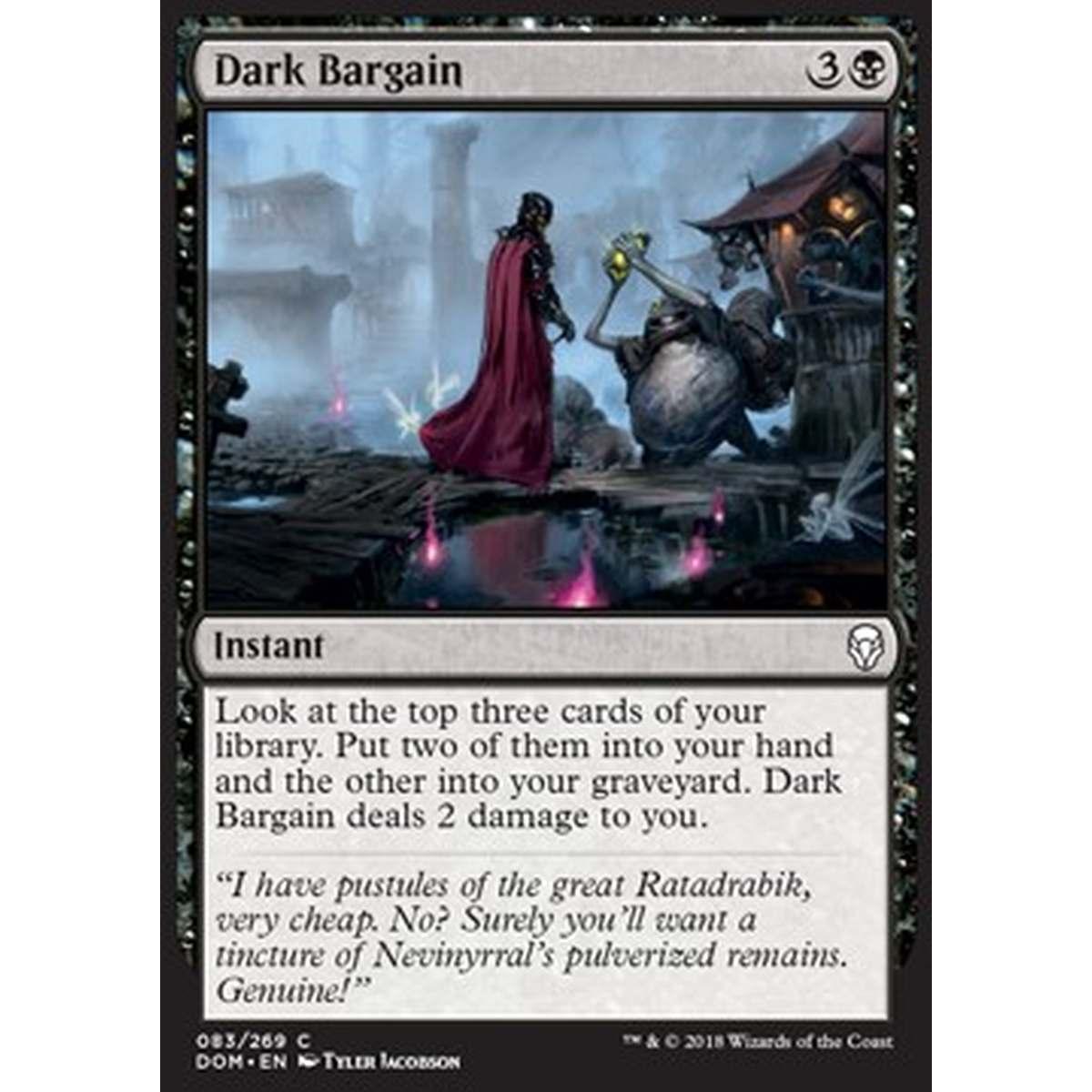 Dark Bargain - Transazione Oscura - [DOM] [NM] [Foil]