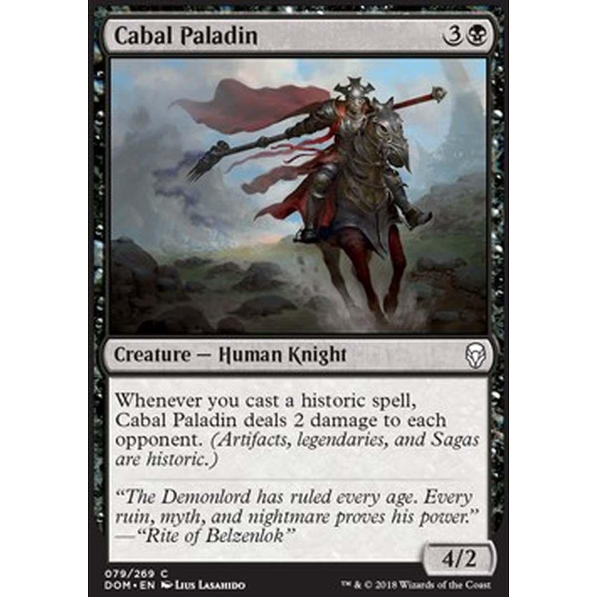 Cabal Paladin - Paladino della Cabala - [DOM] [NM] [Foil]