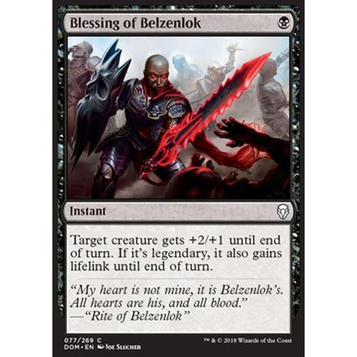 Blessing of Belzenlok - Benedizione di Belzenlok - [DOM] [NM] [Foil]