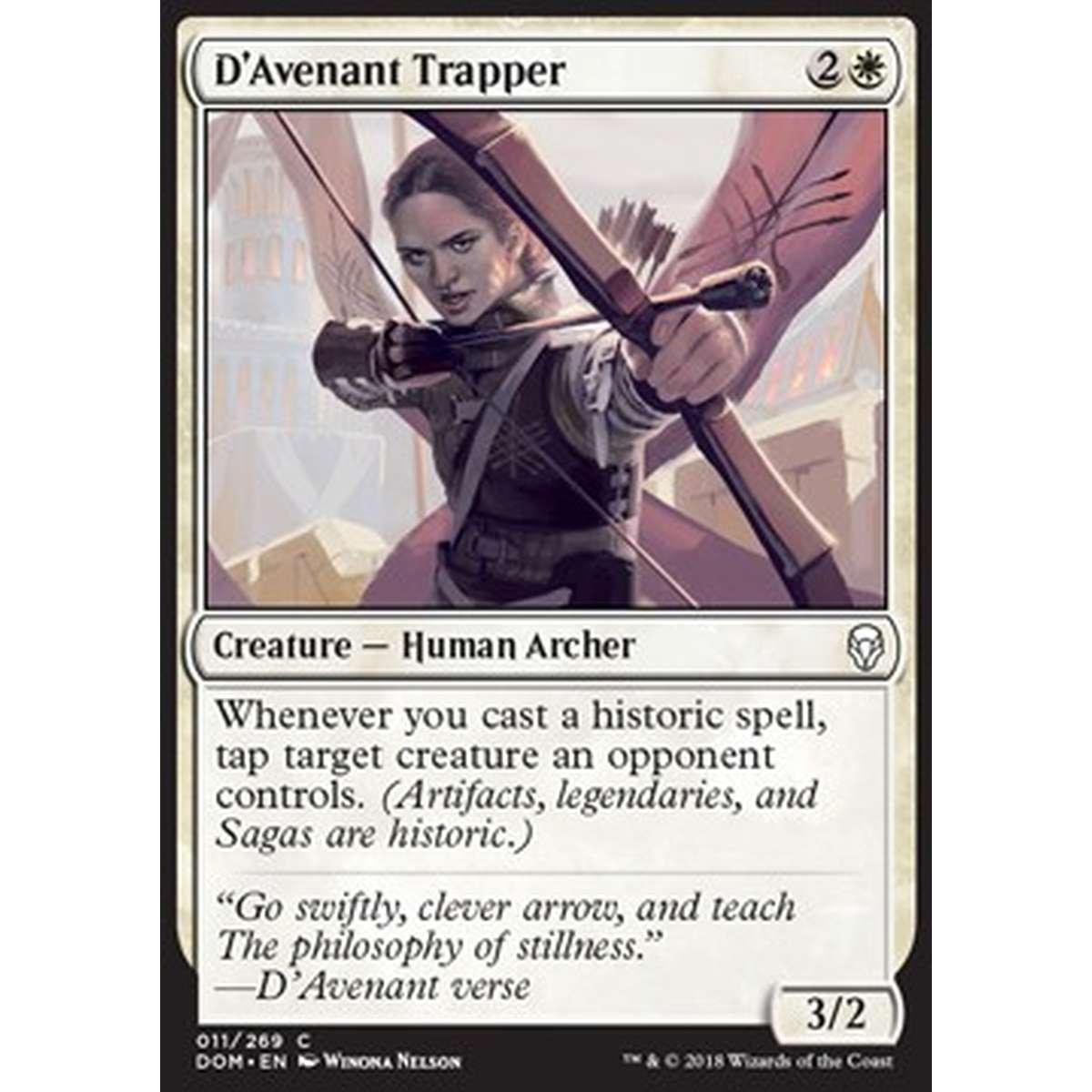 D'Avenant Trapper - Trappolatrice D'Avenant - [DOM] [NM] [Foil]