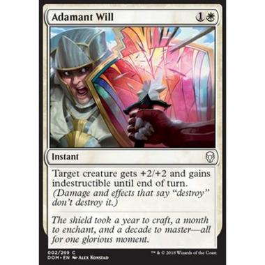 Adamant Will - Volont  Adamantina - [DOM] [NM] [Foil]
