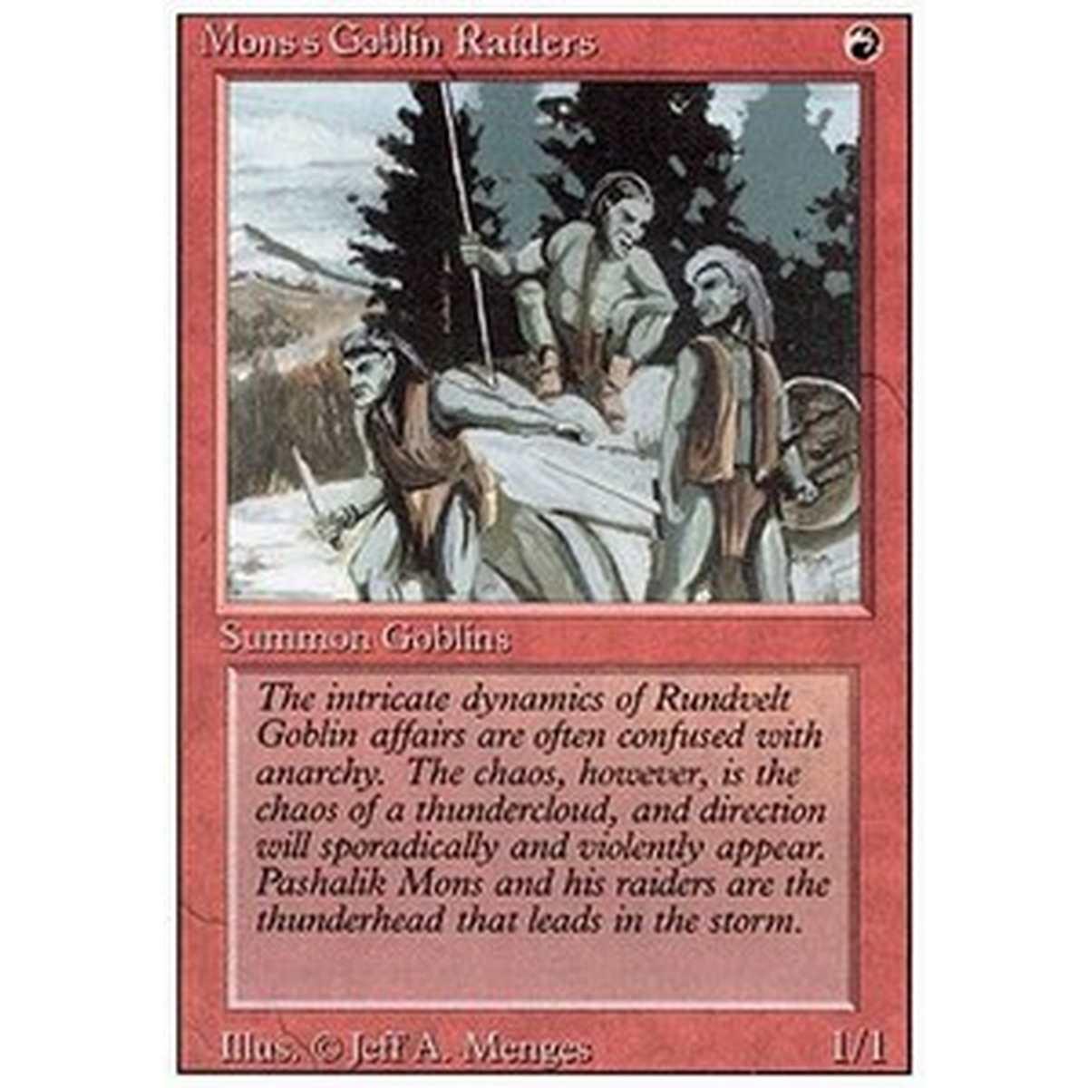 Mons's Goblin Raiders - Mons's Goblin Raiders - [3ED] [EX]