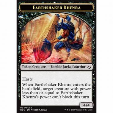 Earthshaker Khenra Token - Earthshaker Khenra Token - [HOU] [NM]