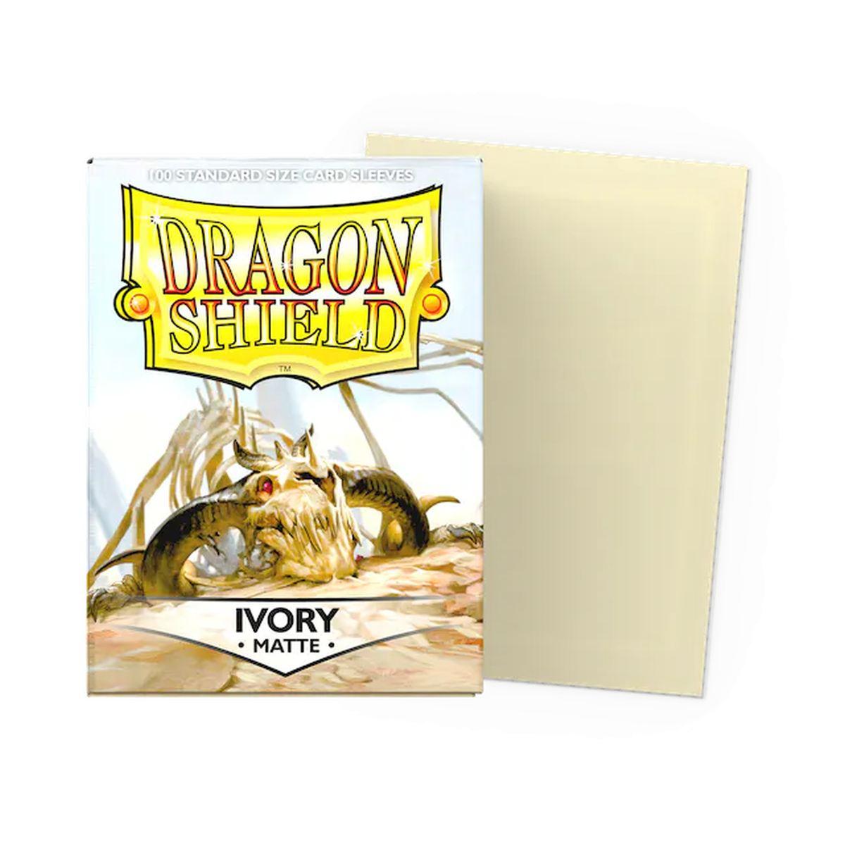 100 Buste Matte - Ivory - Dragon Shield