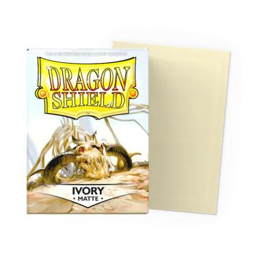 100 Buste Matte - Ivory - Dragon Shield