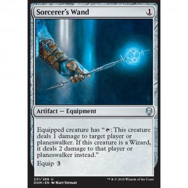 Sorcerer's Wand - Bacchetta dello Stregone - [DOM] [NM]