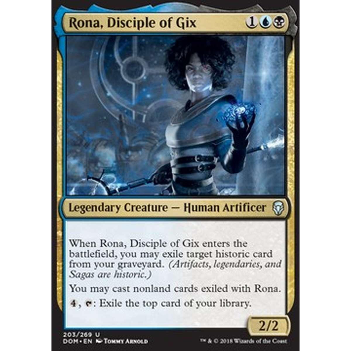 Rona, Disciple of Gix - Rona, Discepola di Gix - [DOM] [NM]