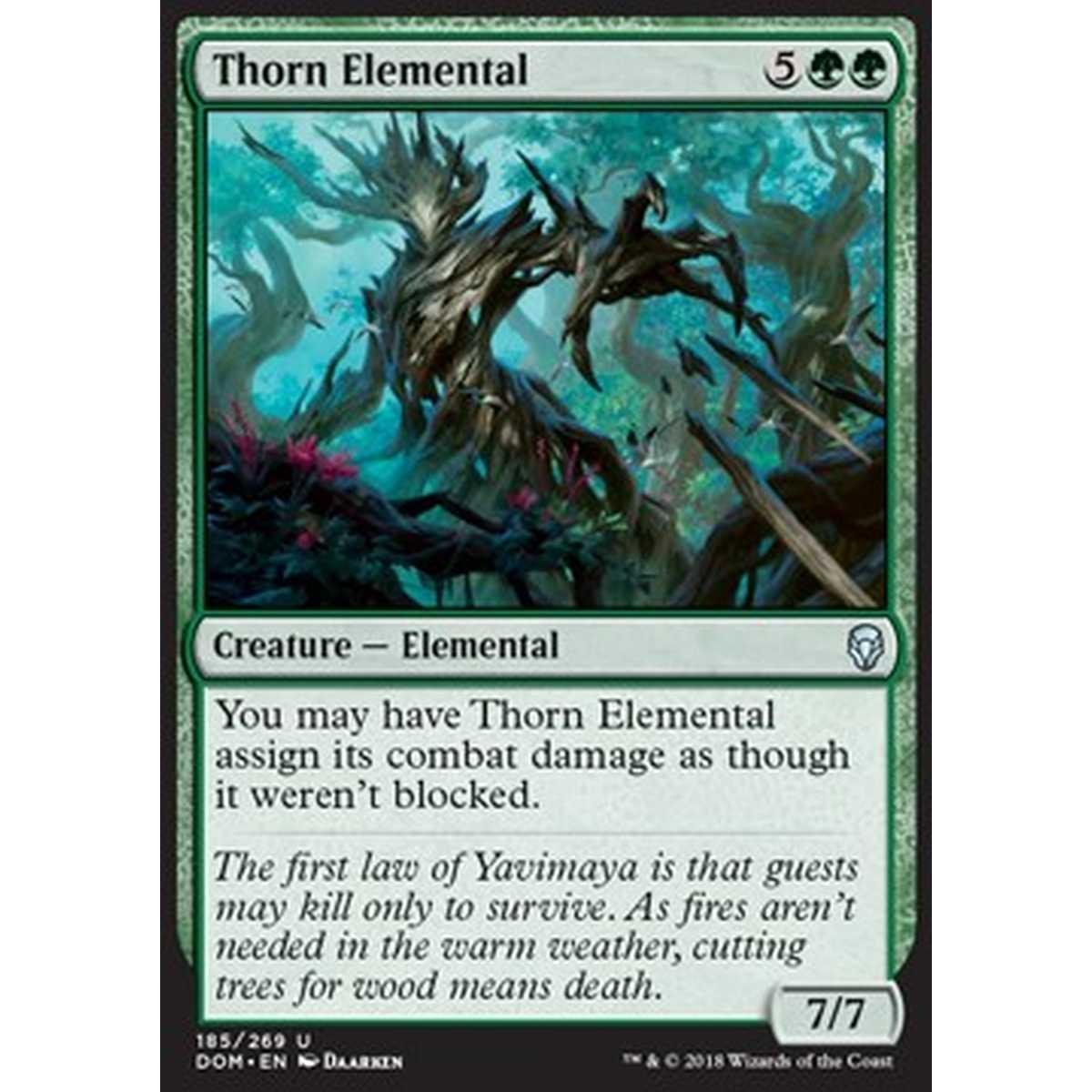 Thorn Elemental - Elementale Spinato - [DOM] [NM]