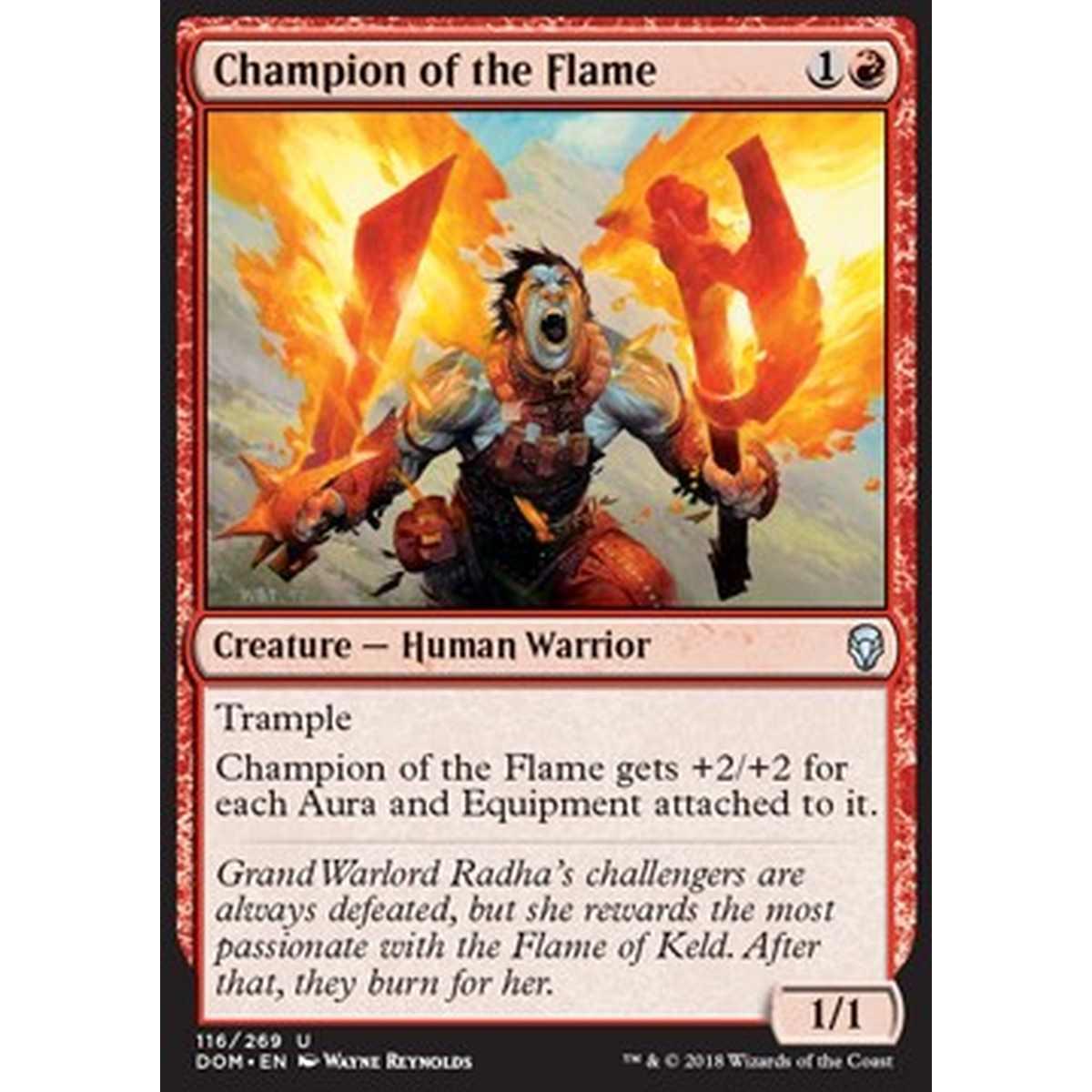 Champion of the Flame - Campione della Fiamma - [DOM] [NM]