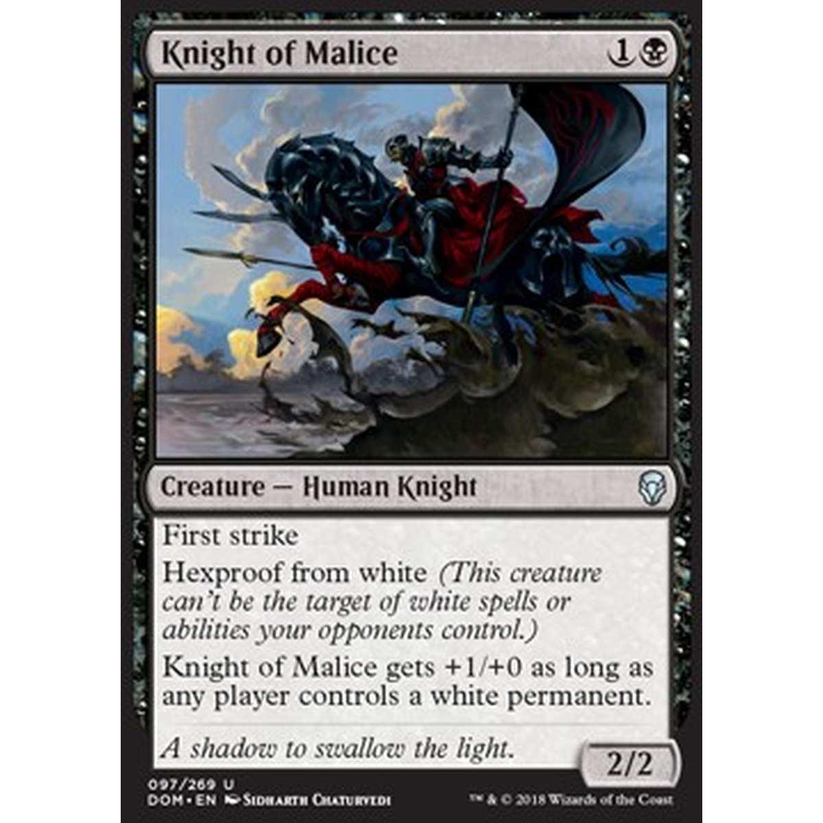 Knight of Malice - Cavaliera della Malvagit  - [DOM] [NM]