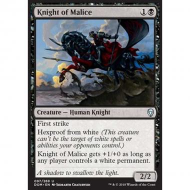 Knight of Malice - Cavaliera della Malvagit  - [DOM] [NM]
