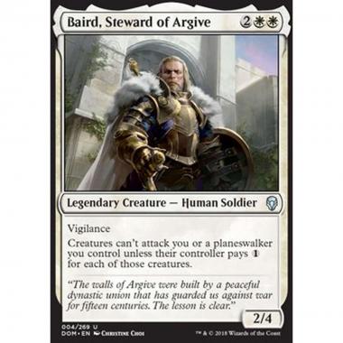 Baird, Steward of Argive - Baird, Reggente di Argivia - [DOM] [NM]
