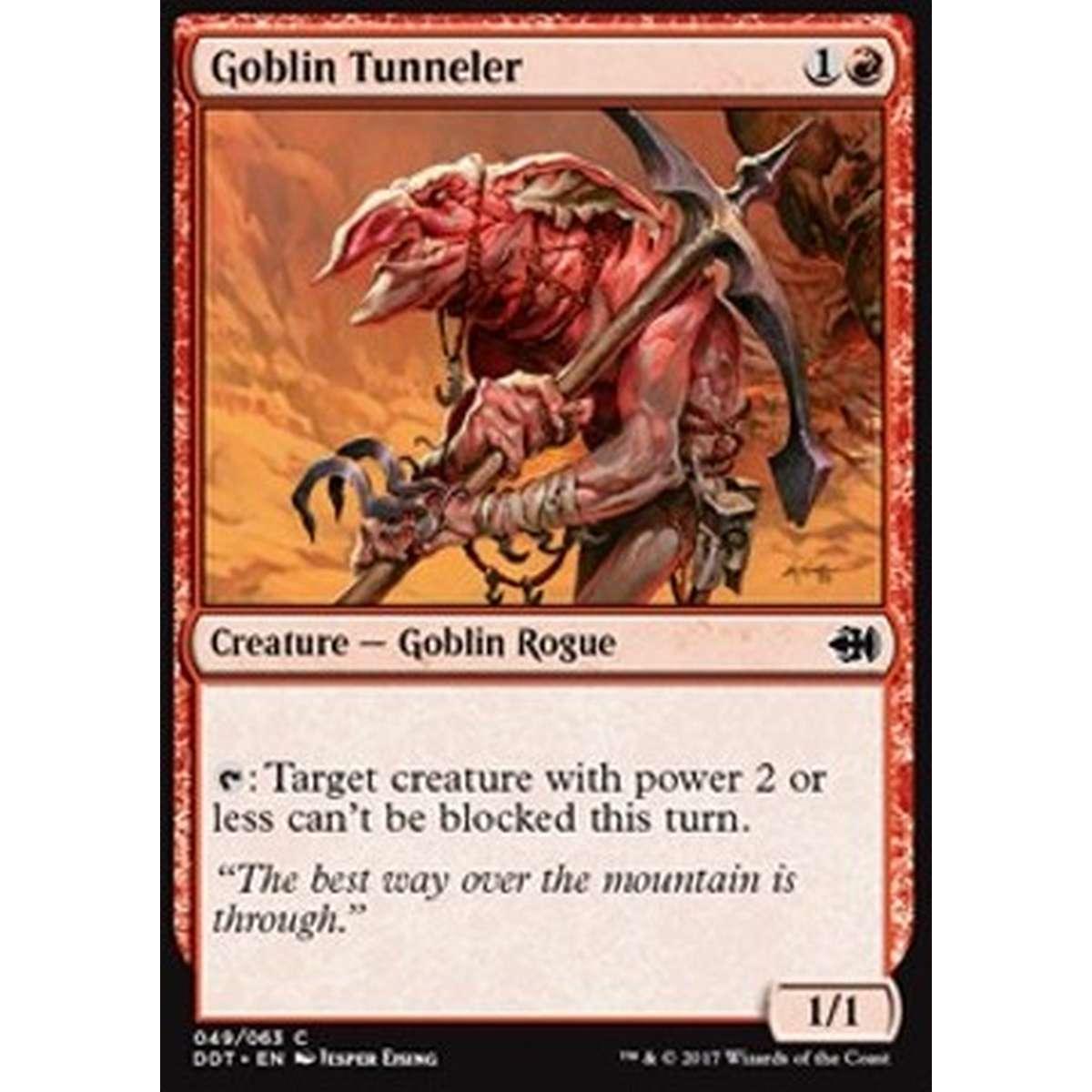 Goblin Tunneler - Goblin Tunneler - [DDT] [NM]