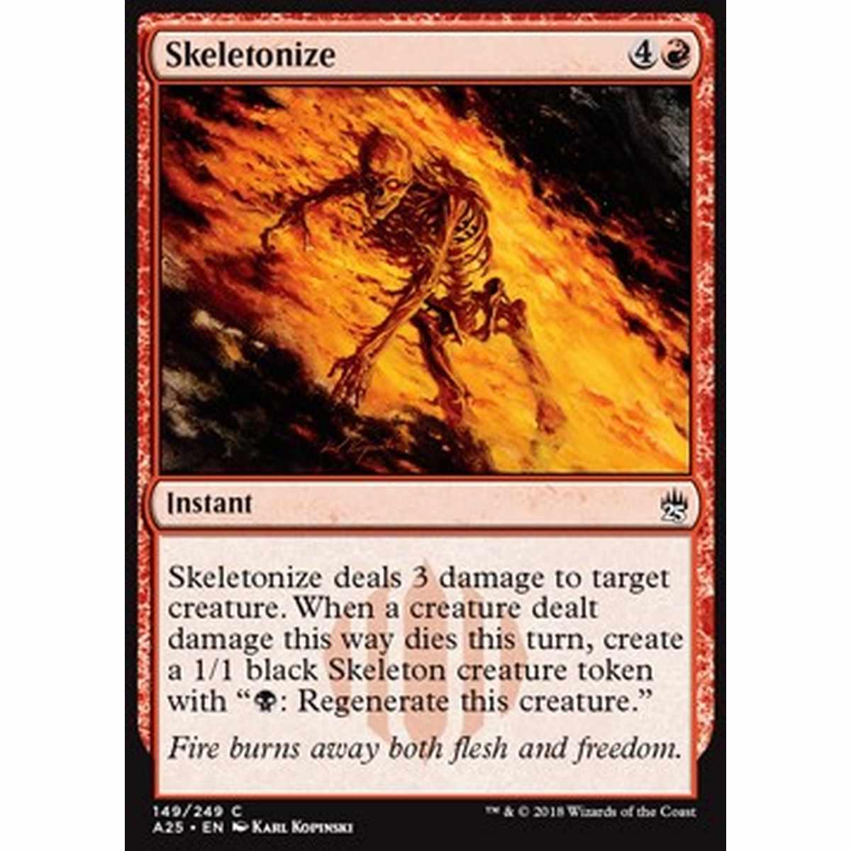 Skeletonize - Skeletonize - [A25] [NM] [Foil]